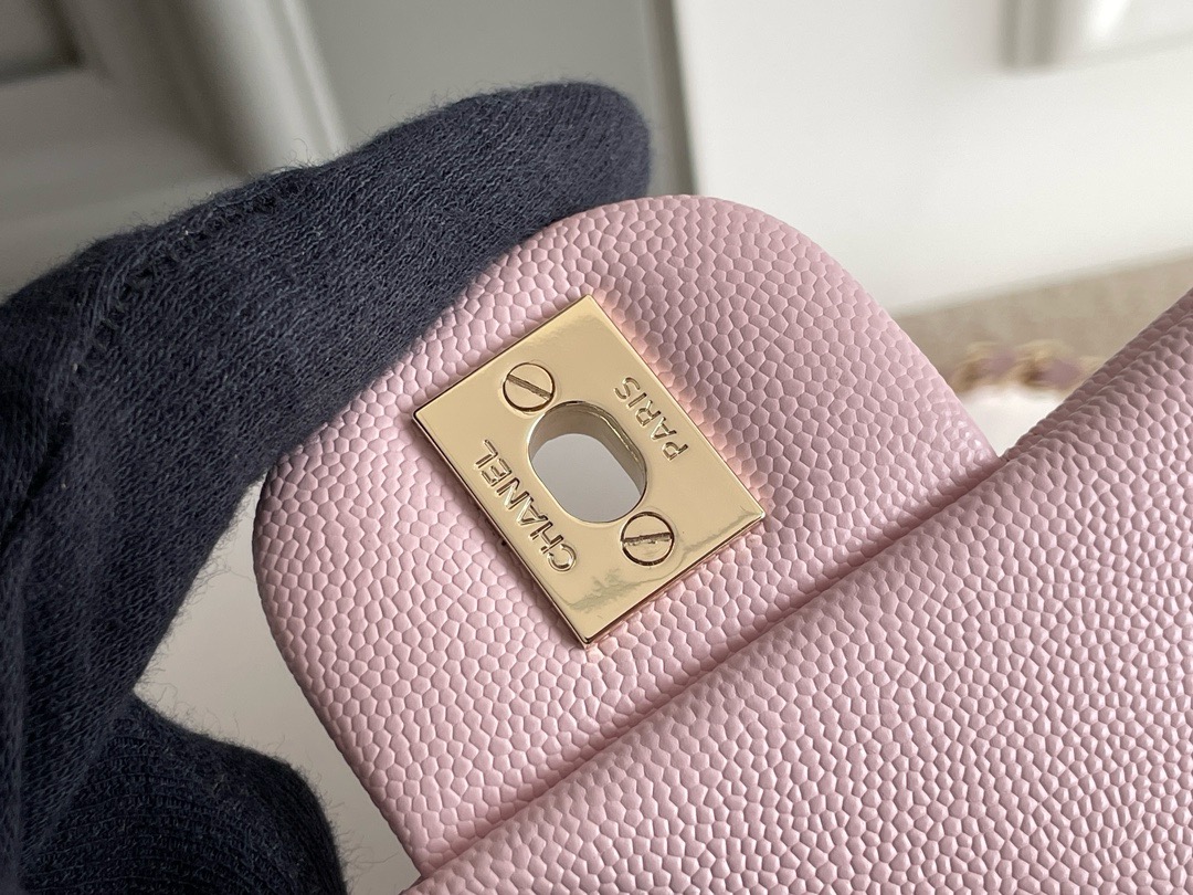 CHANEL Classic 11.12 Handbag Light Pink
