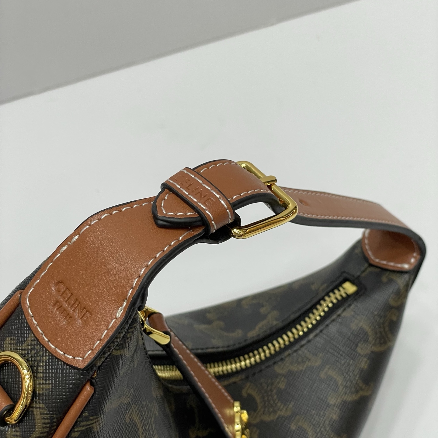 Teen Celine Lulu IN TRIOMPHE CANVAS AND CALFSKIN