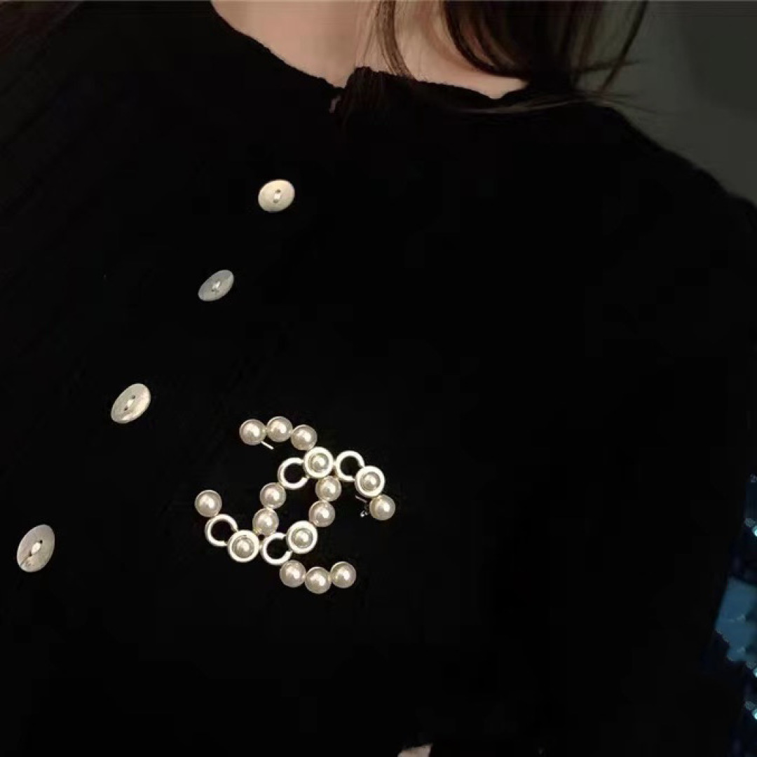 Chanel Pearl Brooch