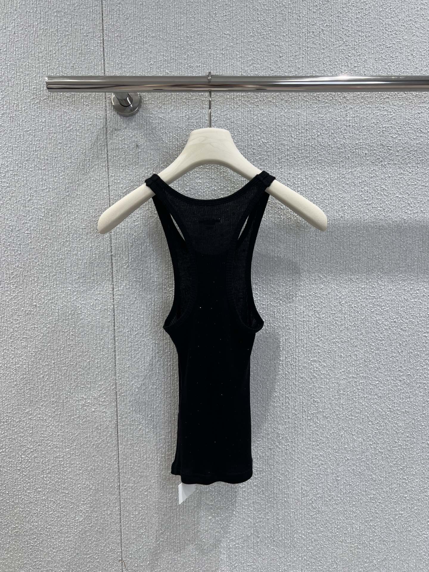 Alexander Wang Crystal-Embellished Racerback Tank