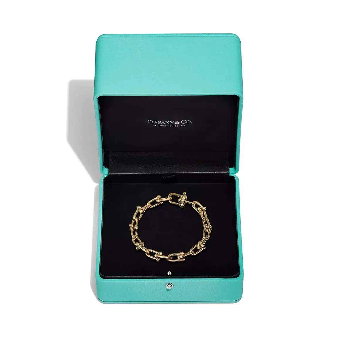Tiffany Medium Link Bracelet in Yellow Gold