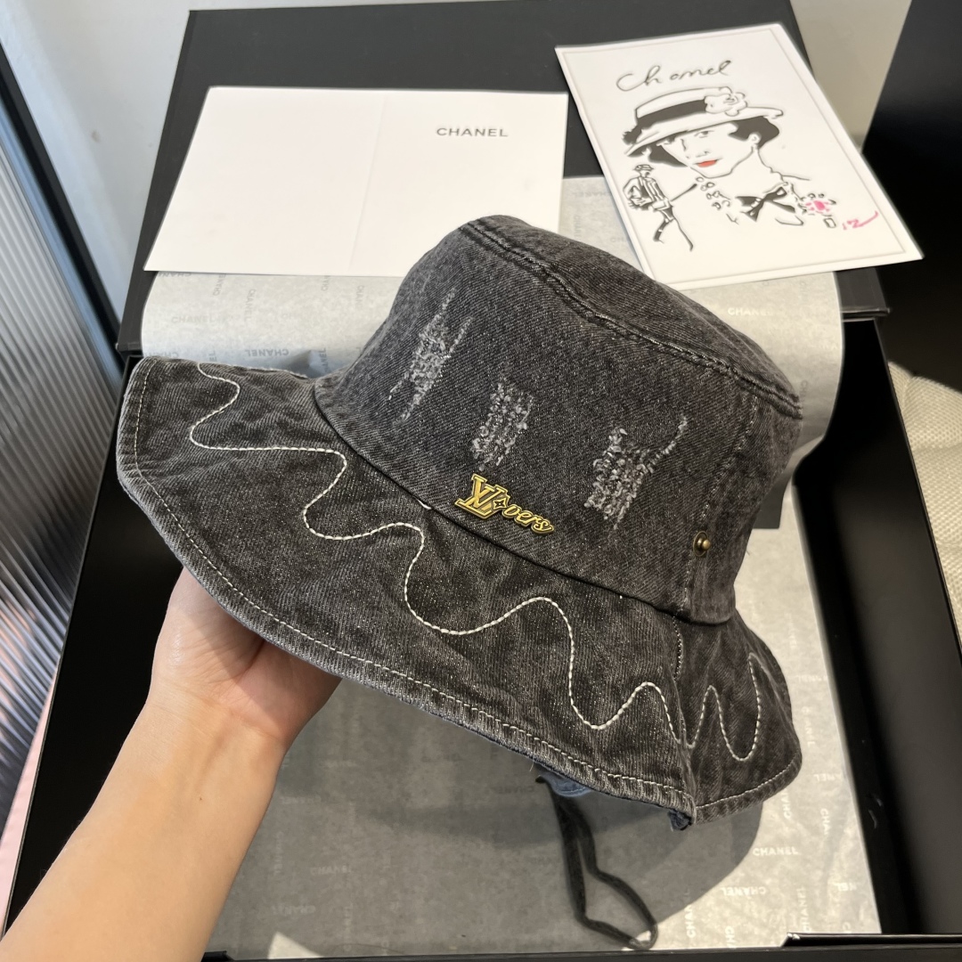 Louis Vuitton Denim Bucket Hat