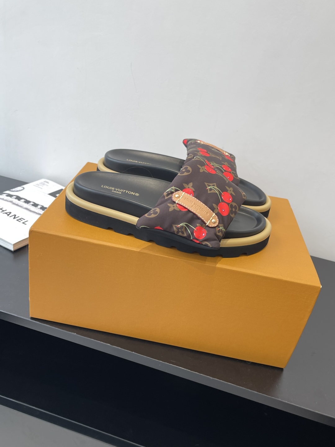 Louis Vuitton 2025 SS Cherry Collection – Summer Sandals