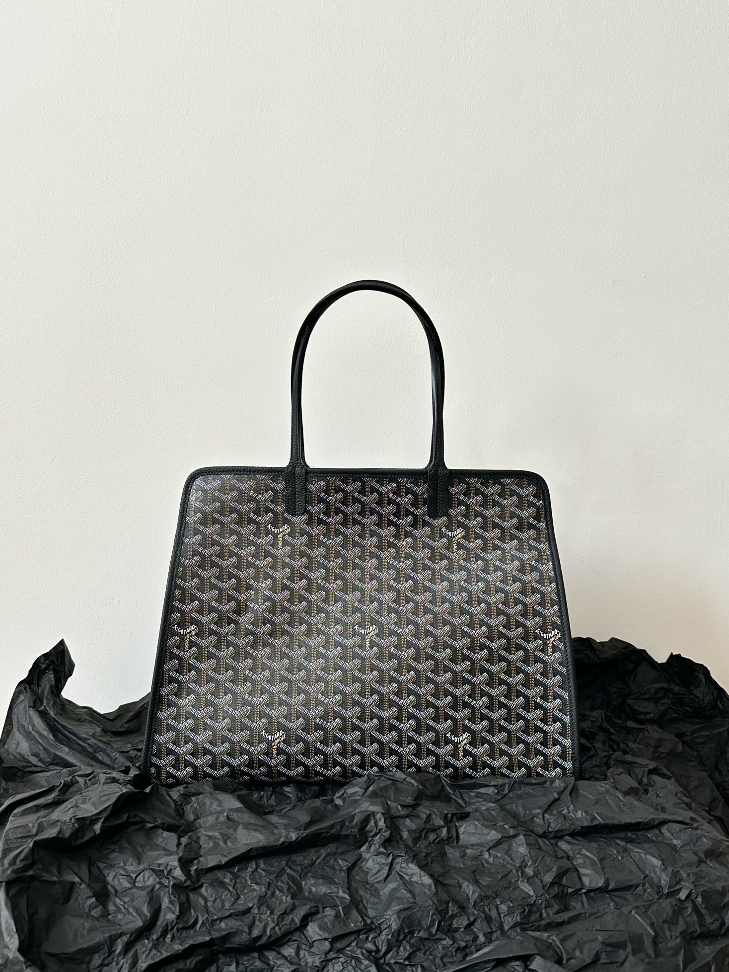 Goyard Hardy Bag Shopper in Grey and Black