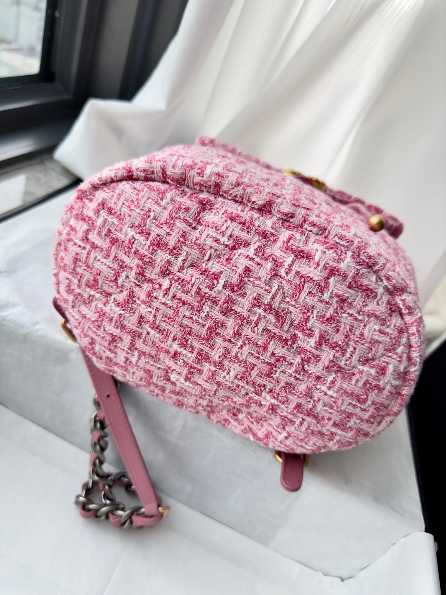 24C19bag Woolen backpack