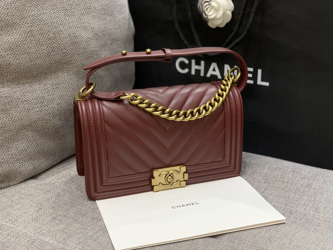 Leboy-25cm-Caviar cowhide