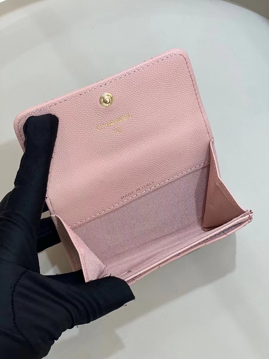 Ohanel 23S new clamshell card bag-Pink