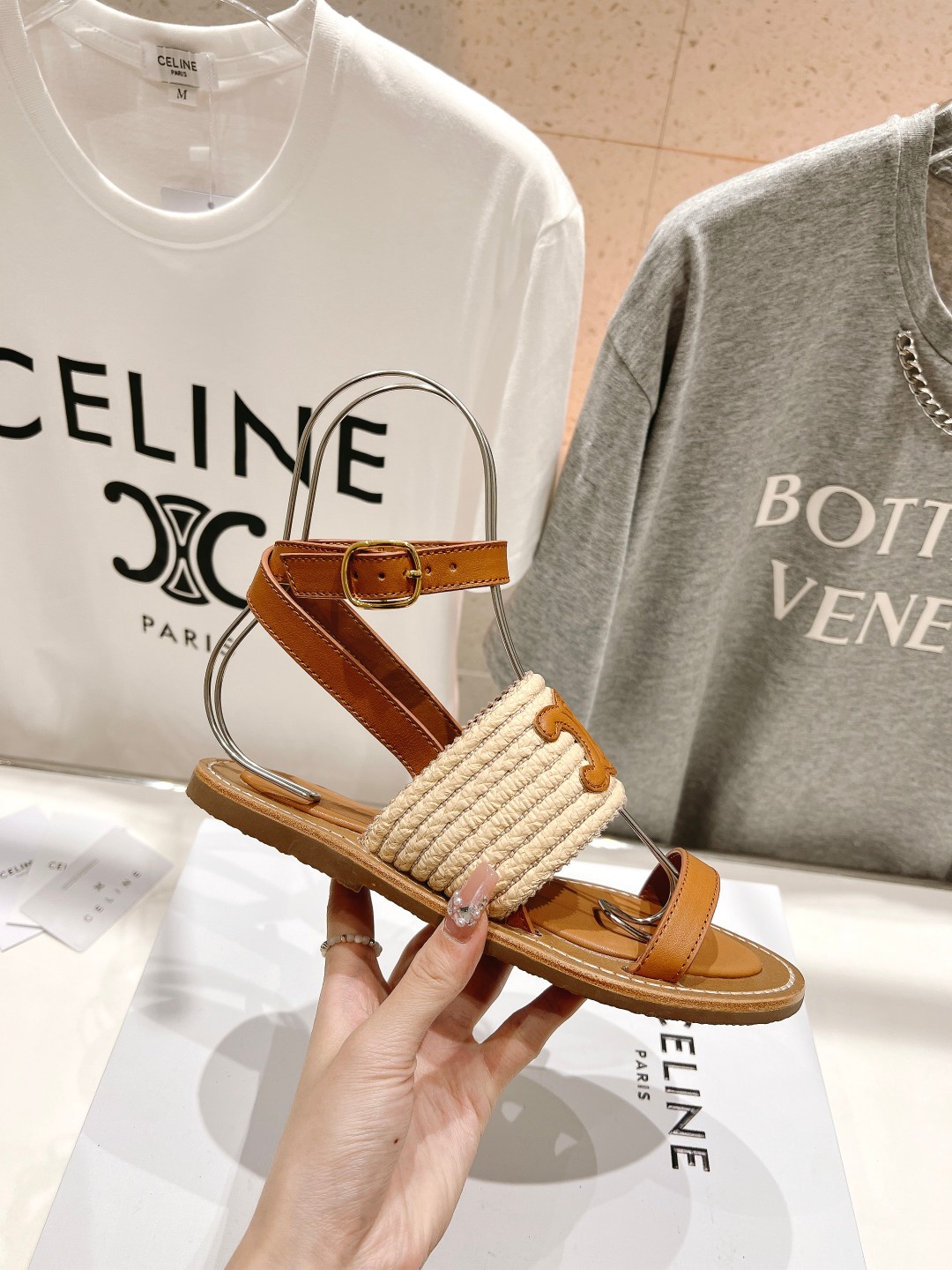 Celine 2025 Spring/Summer New Arc de Triomphe Logo Slides