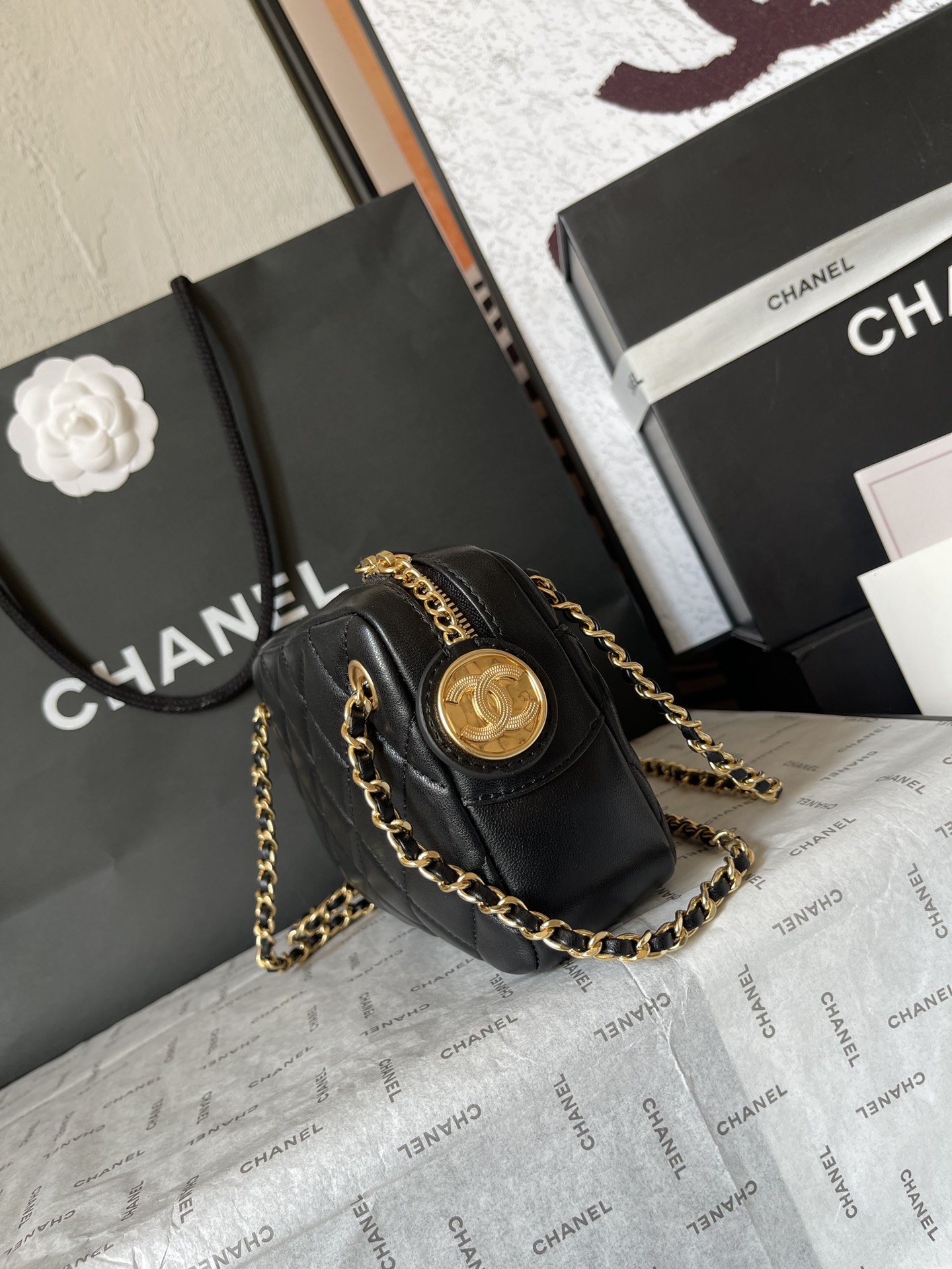 The Chanel 24K Camera Bag