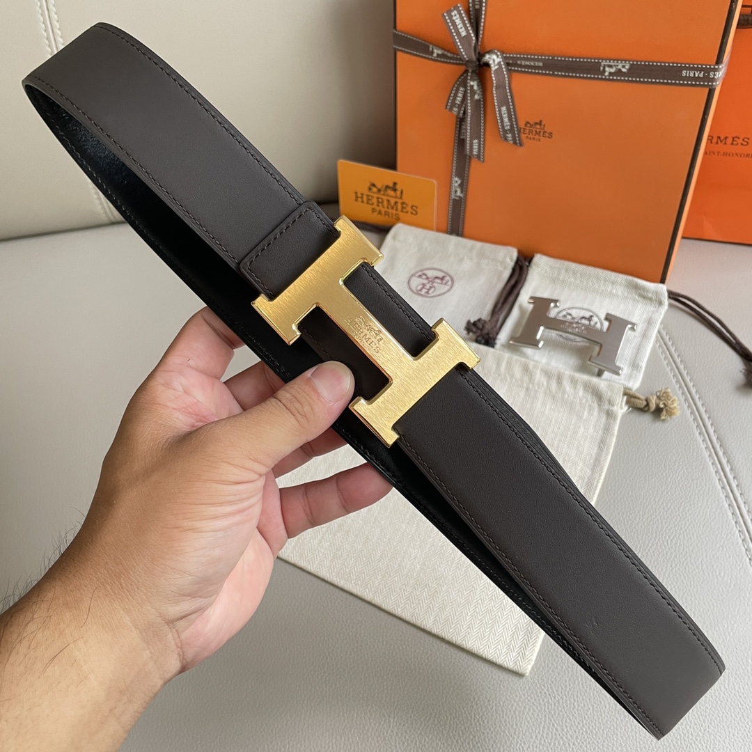 Hermès Leather Belt