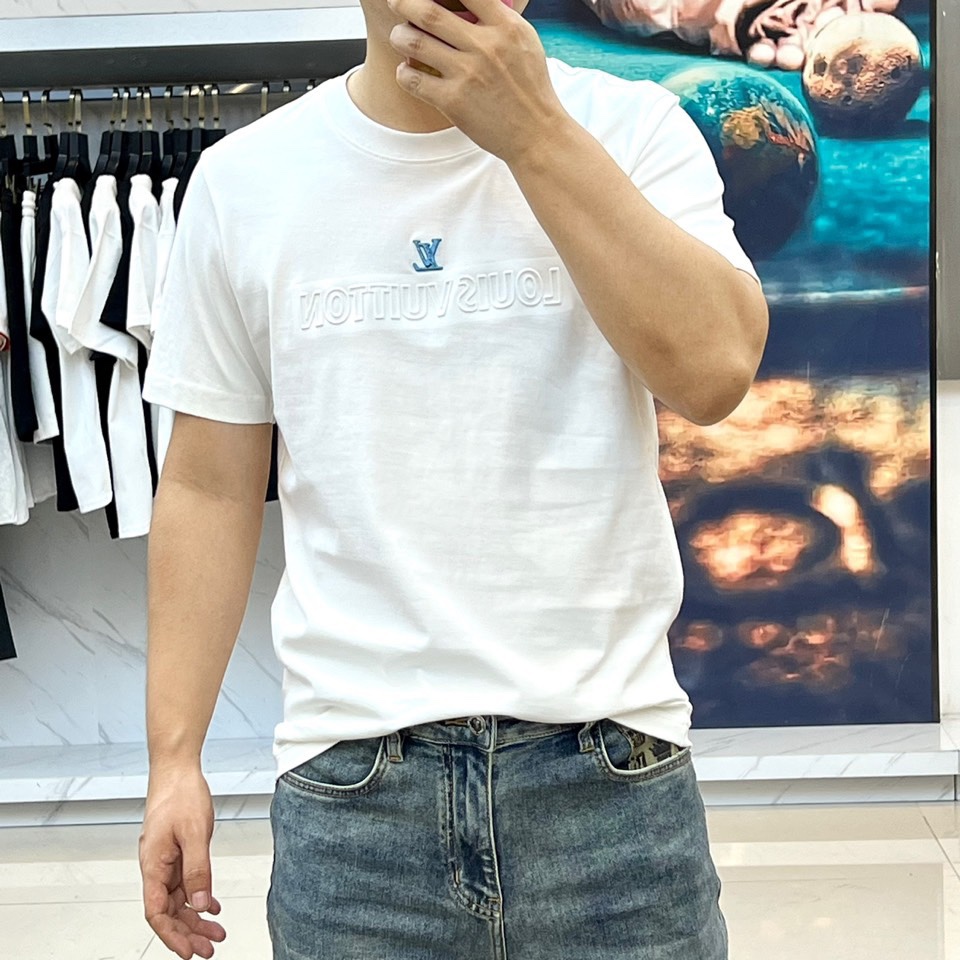 LV- Spring/Summer round neck T-shirt-white
