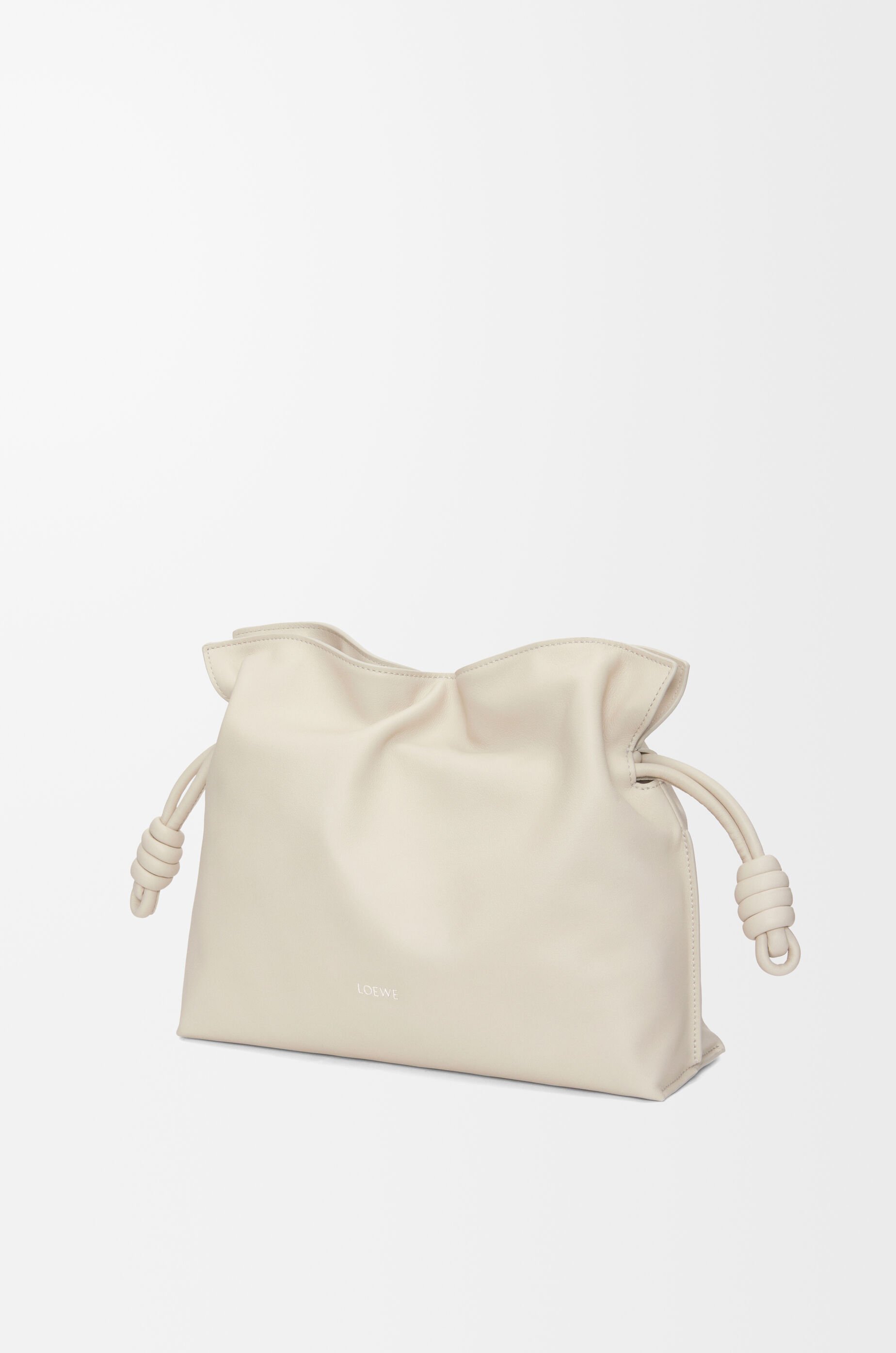 LOEWE- Flamenco Nappa Leather Clutch