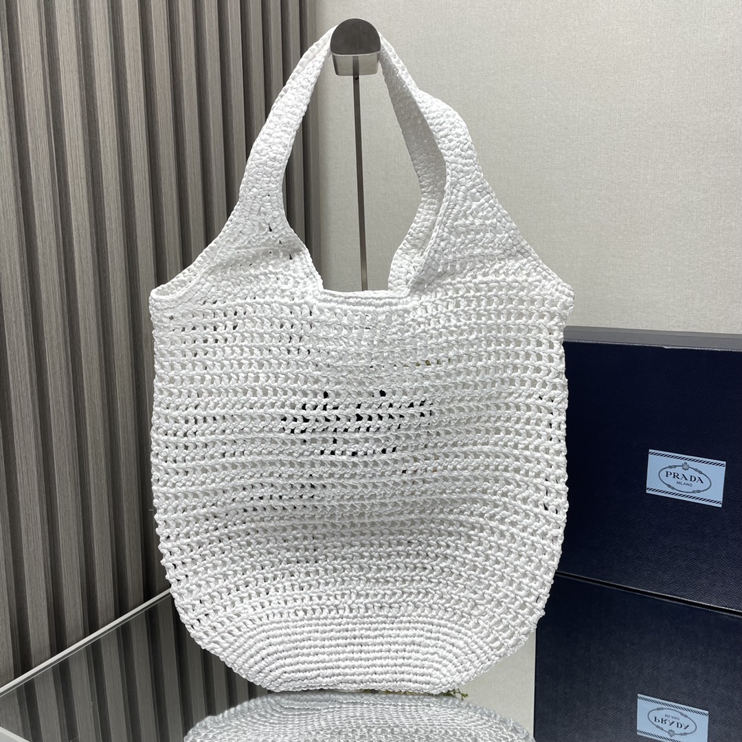PRADA Crochet Tote Bag 1BG424