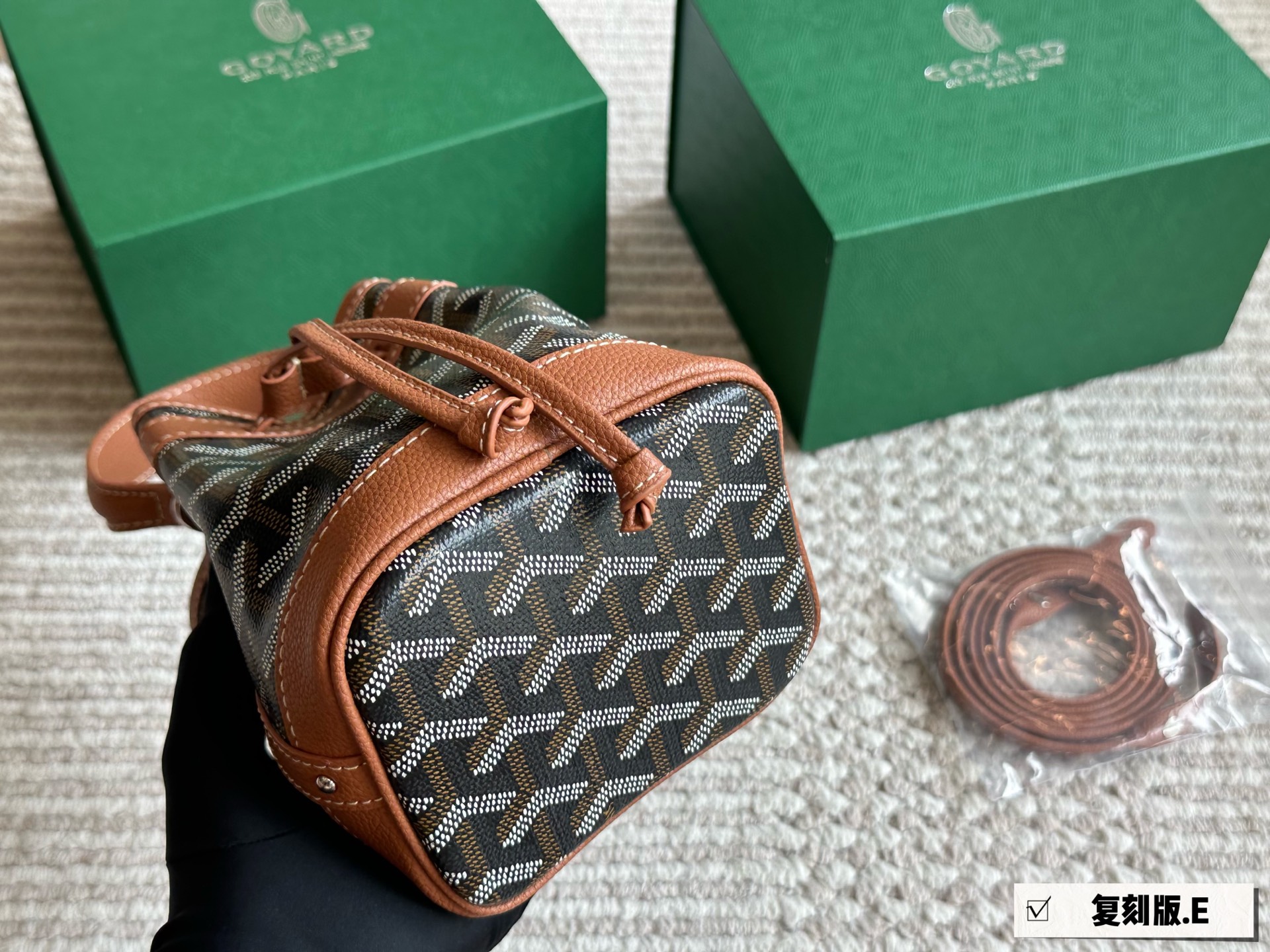 Goyard Petit Flot Mini bucket bag