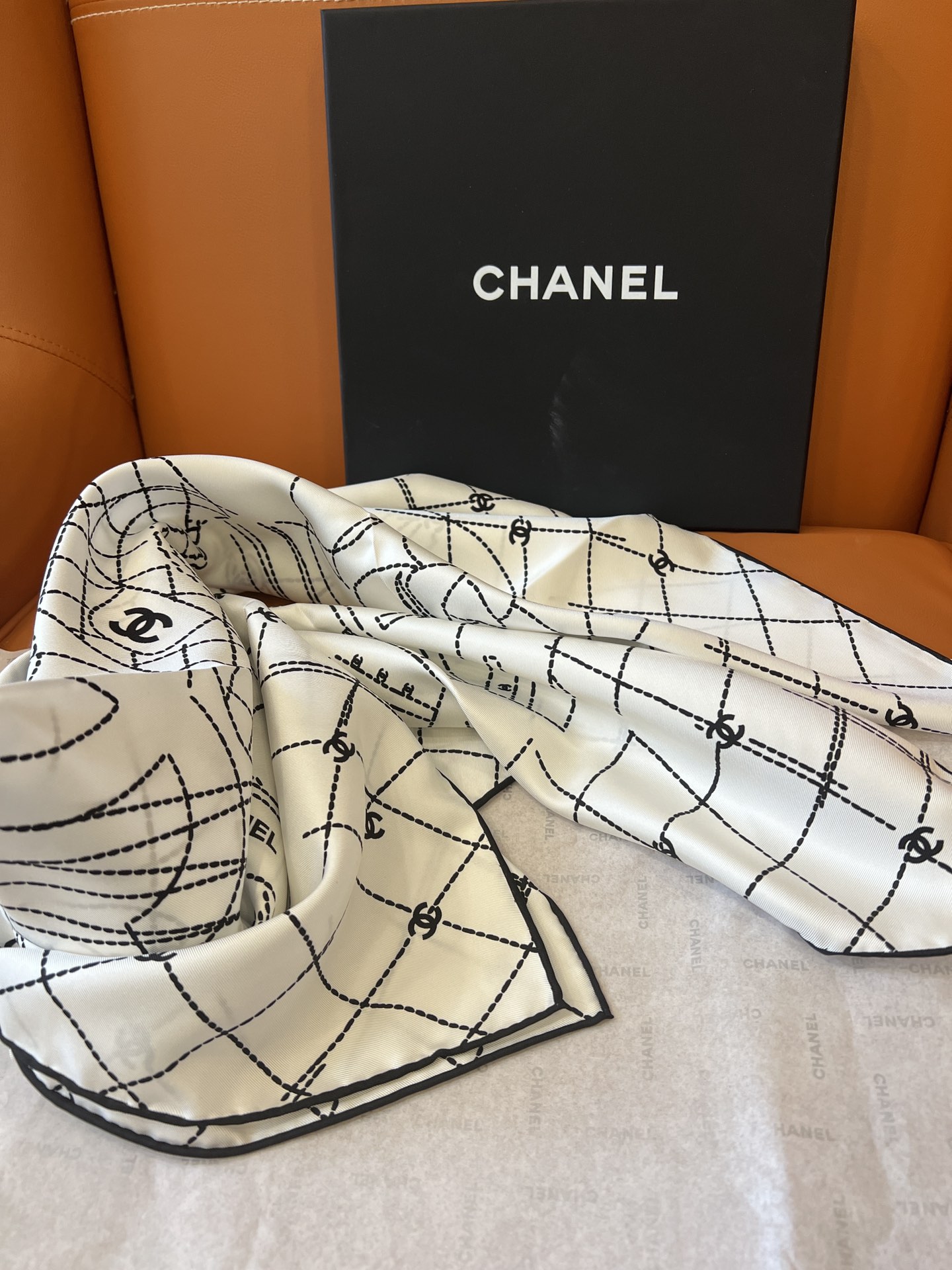 chanel scarf
