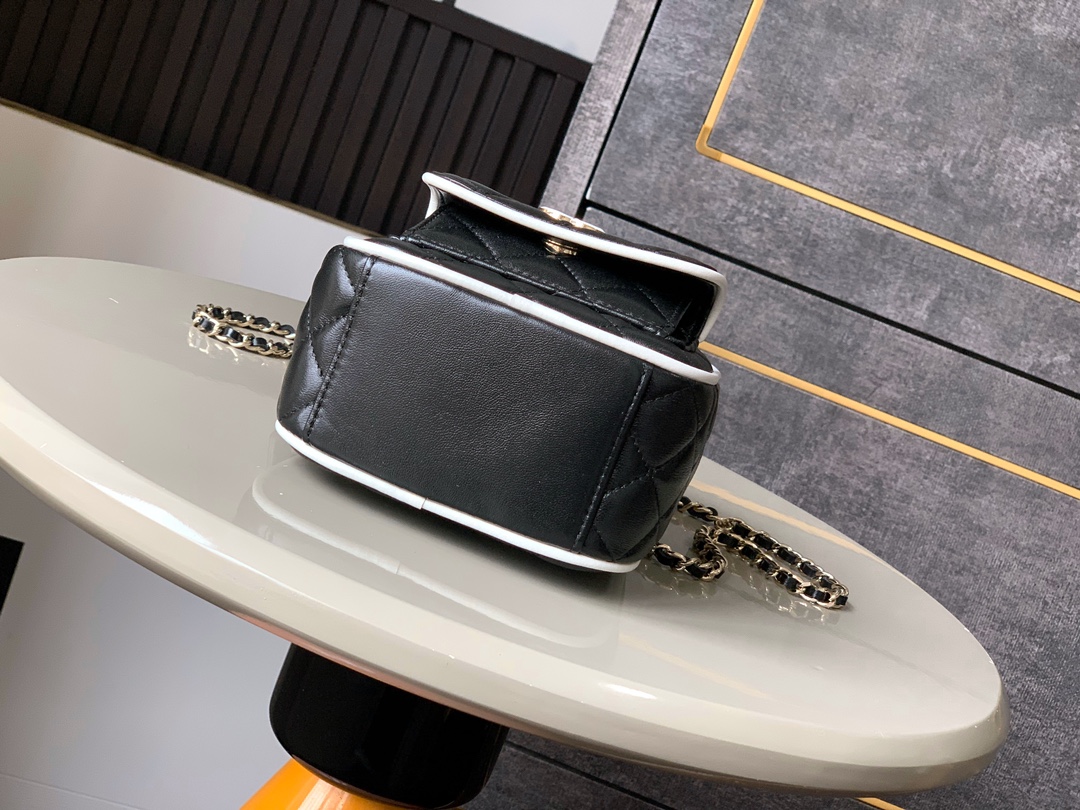 Chanel-Black- mini backpack