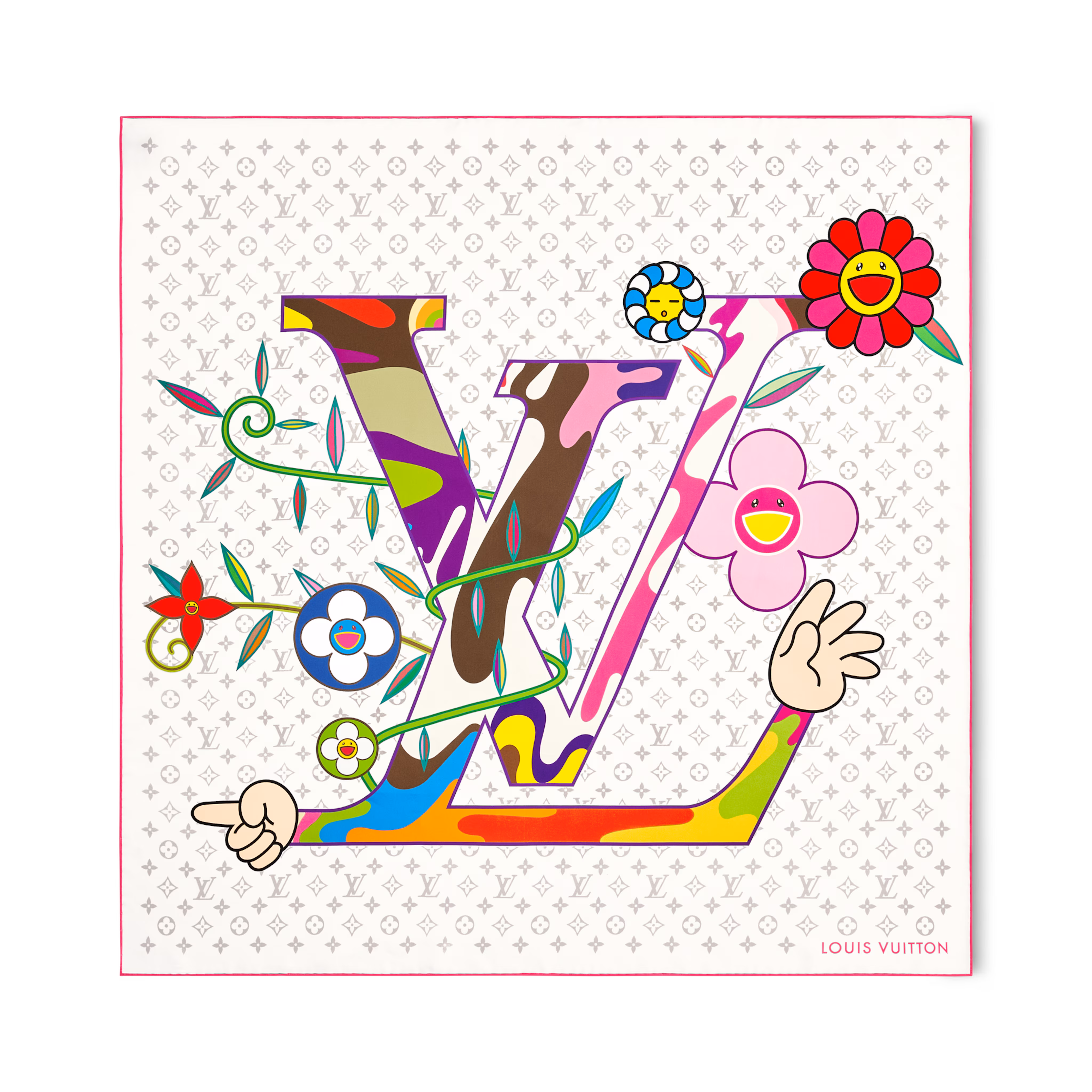 M96097 LV x TM Monogram Superflat Square 90