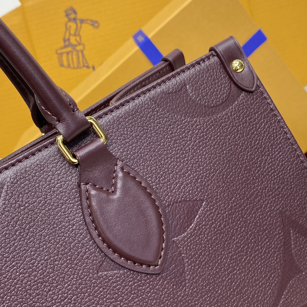 Louis Vuitton OnTheGo MM M46601 Wine Red