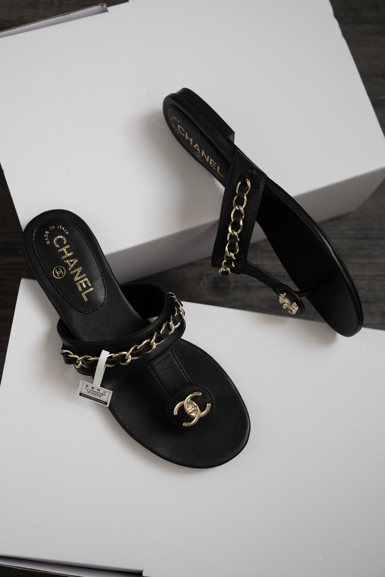 Chanel New Thong Sandals