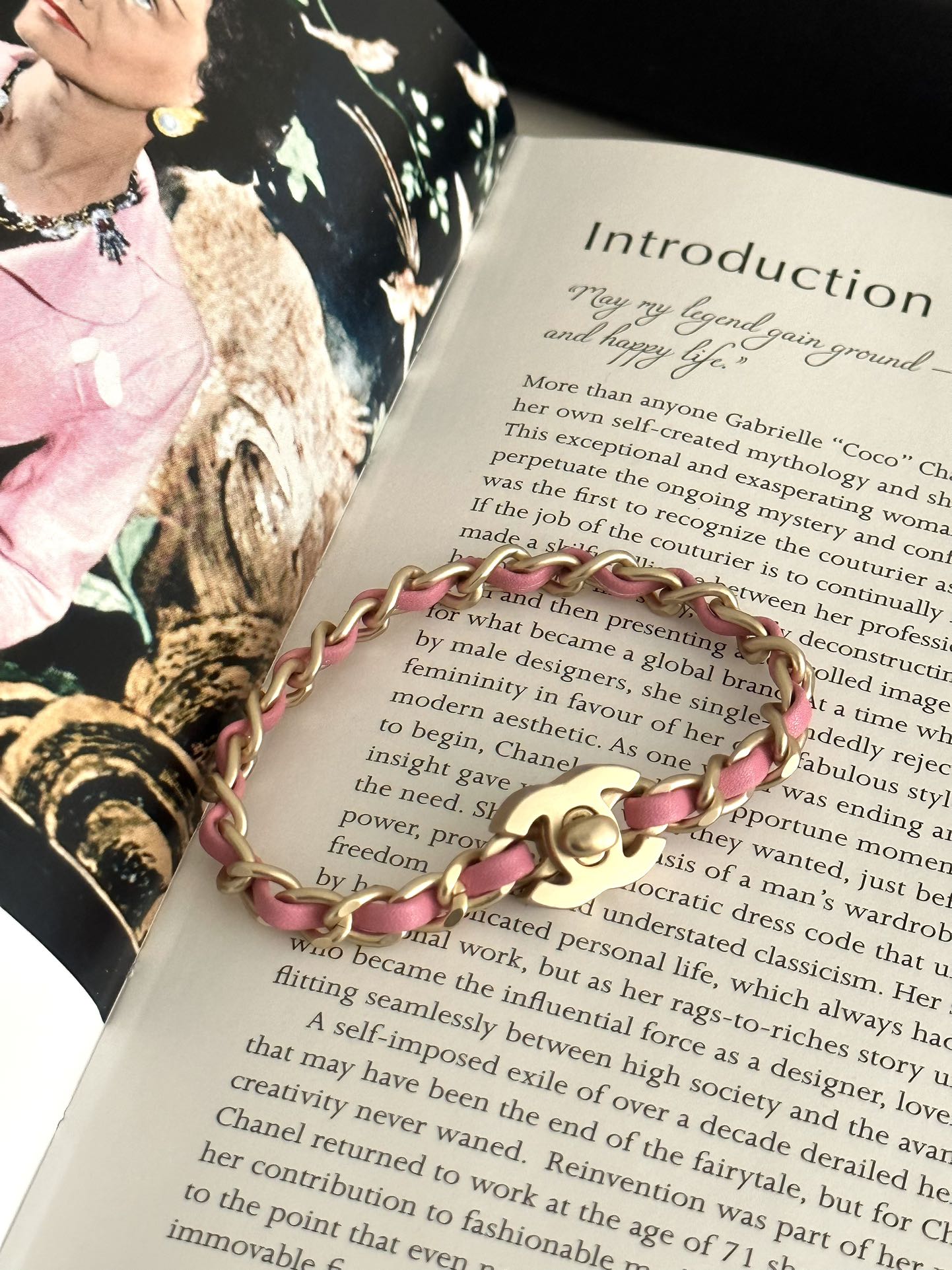 CHANEL-Necklace+Bracelet