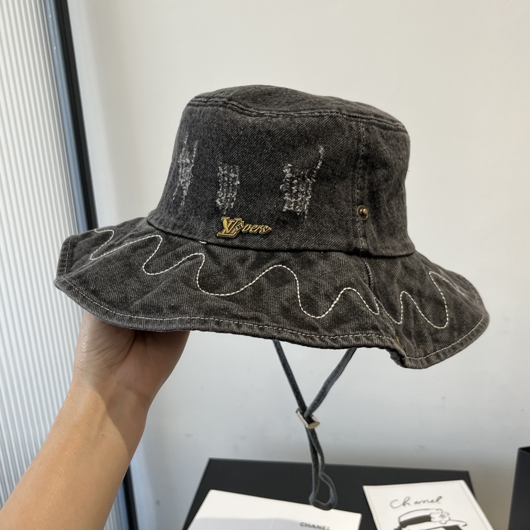 Louis Vuitton Denim Bucket Hat