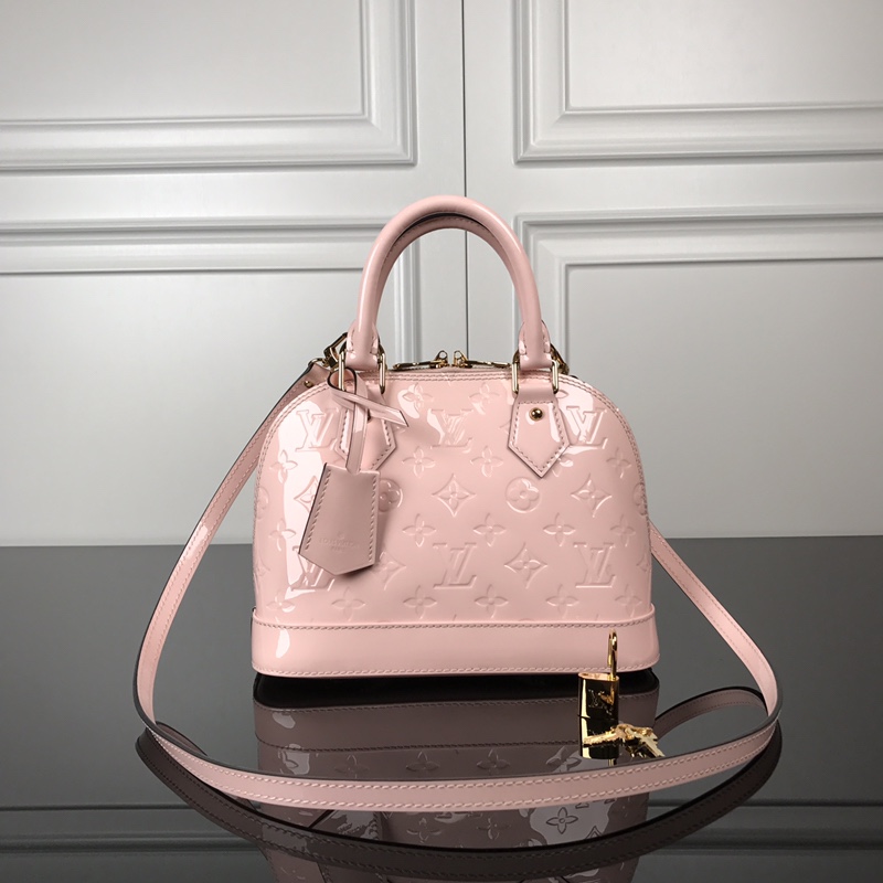 Louis Vuitton Alma BB Pink M50415