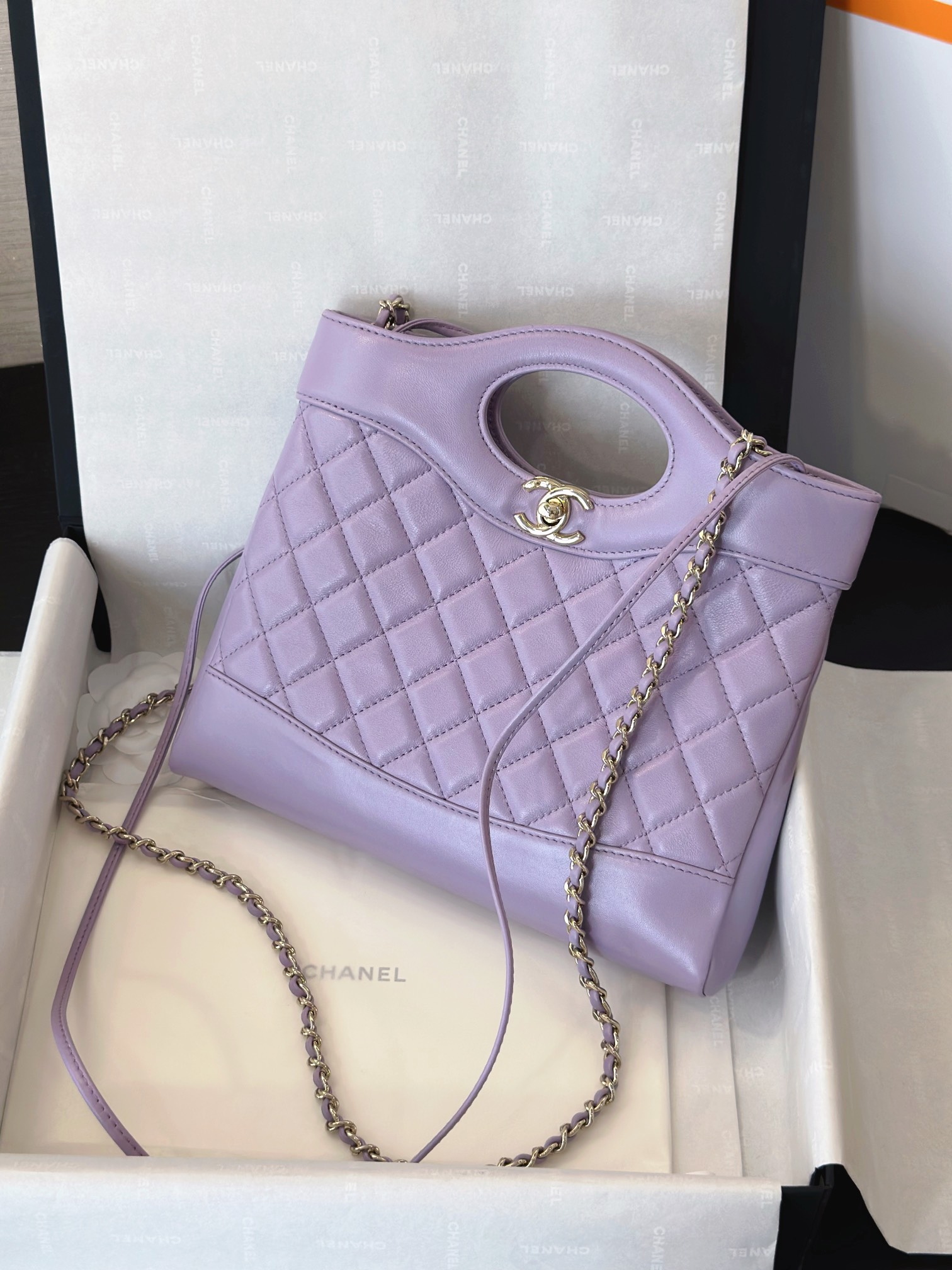 CHANEL 24C New Lilac Mini 31 Bag