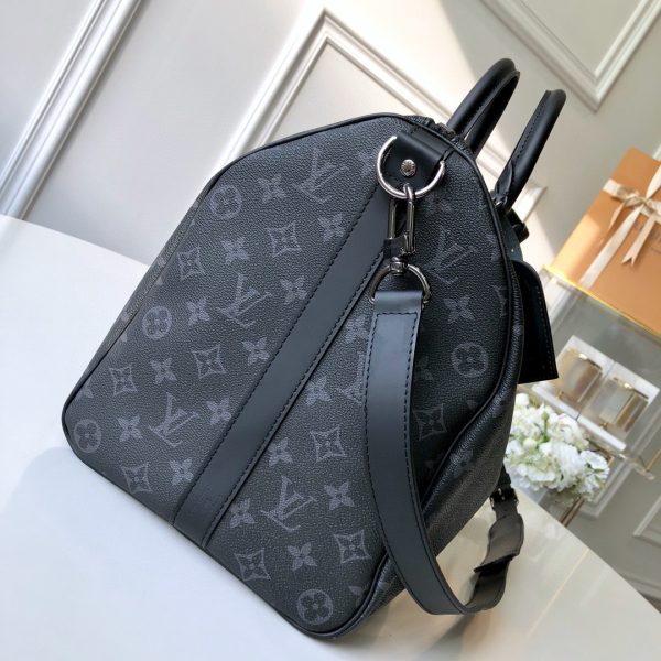 Louis Vuitton M40605 Keepall Bandoulière 55 Black