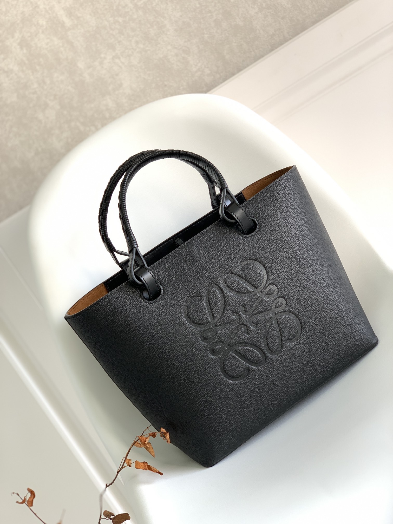Loewe Anagram Small leather tote