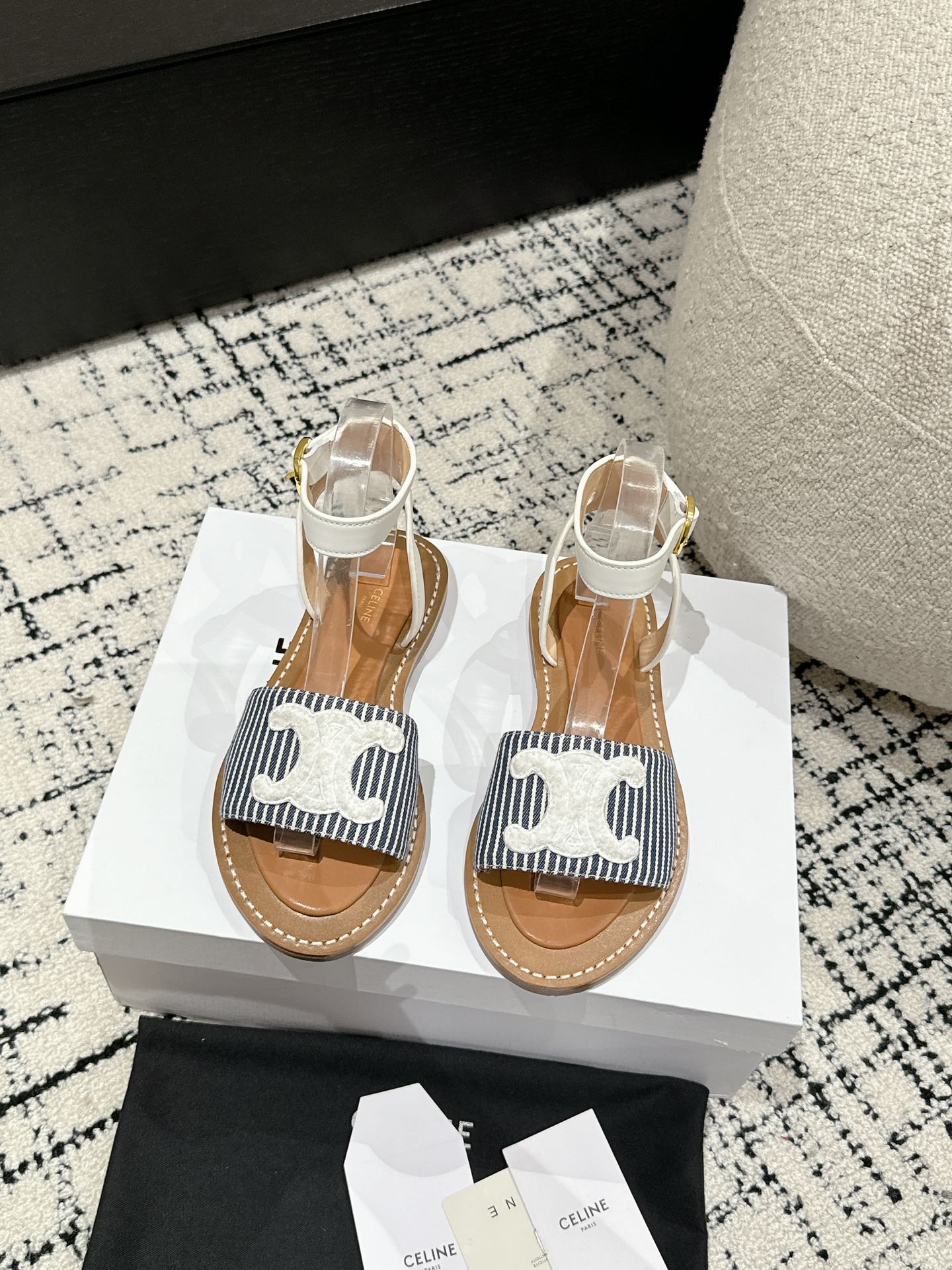 Celin Triomphe Sandals