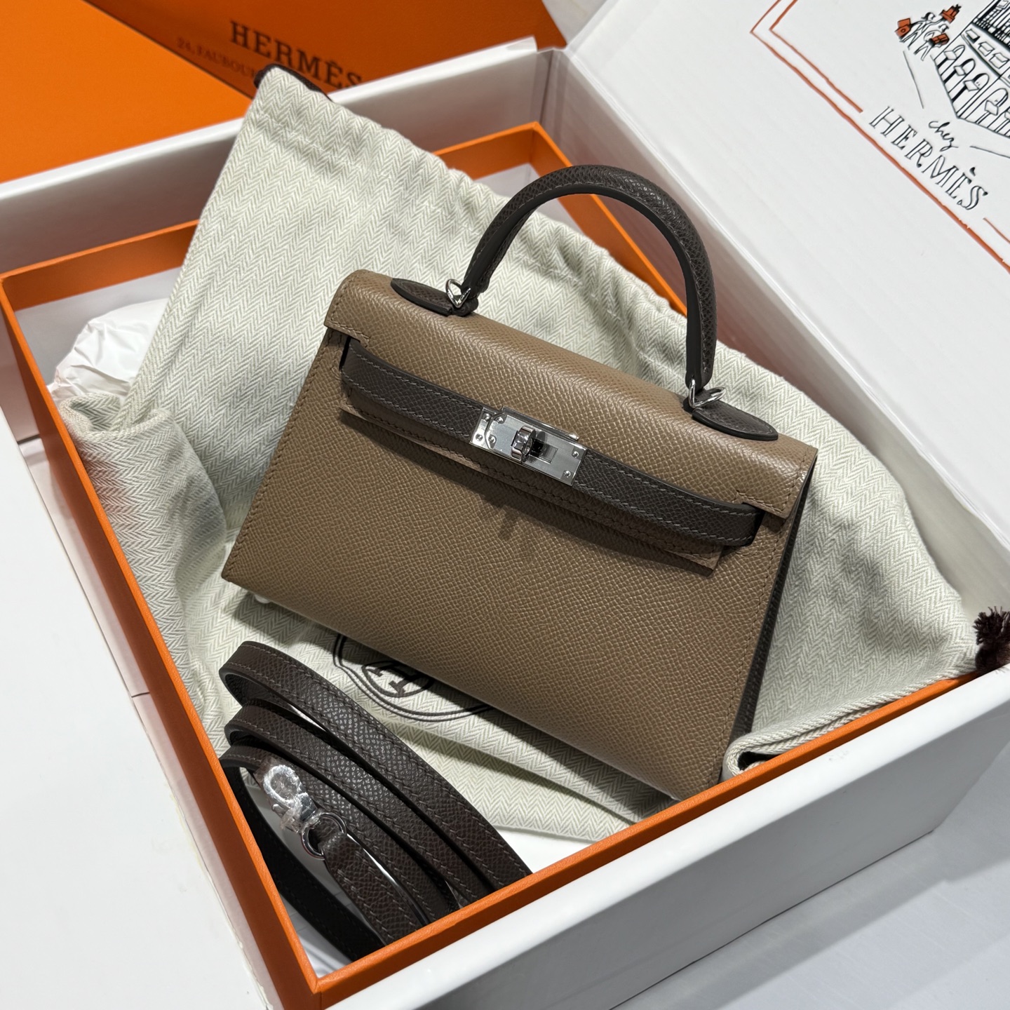 Hermès Mini Kelly II 19cm Bag