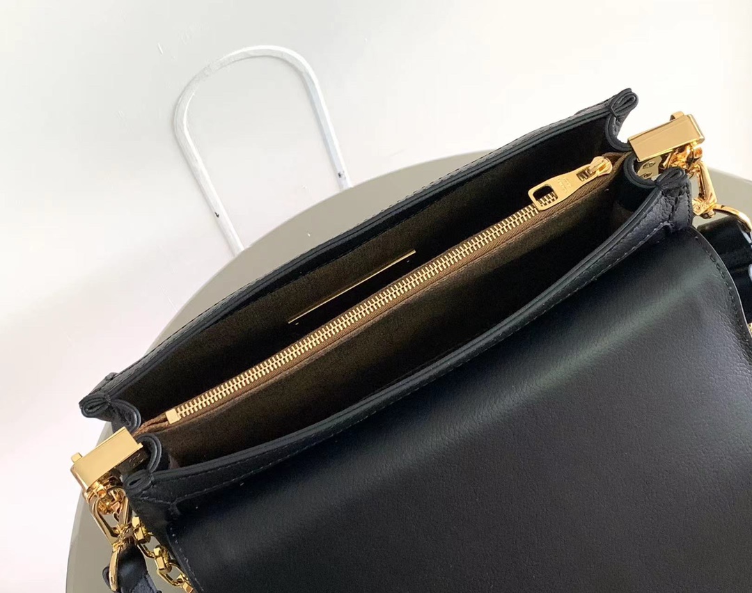 Louis Vuitton M25209 Dauphine Soft MM Black