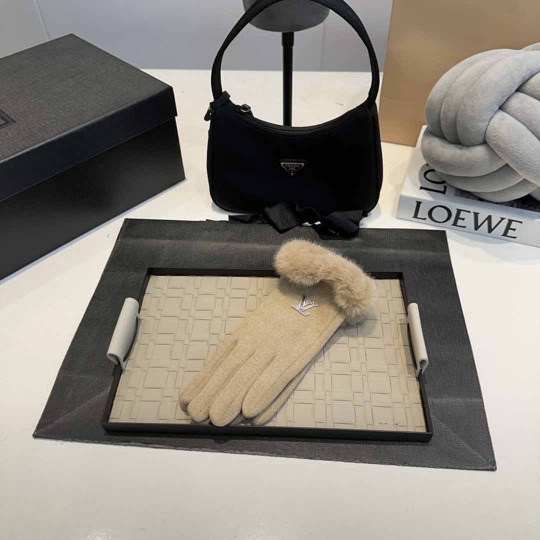 Louis Vuitton Wool Gloves