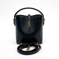 YSL Mini Leather Bucket Bag
