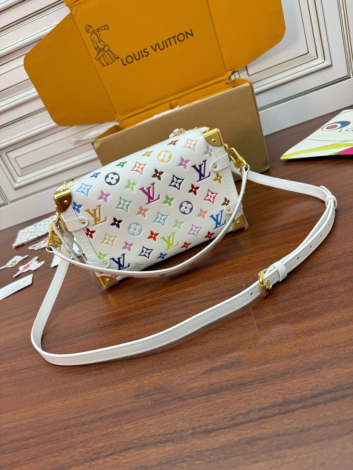 LOUIS VUITTON M14046 LV x TM Side Trunk MM