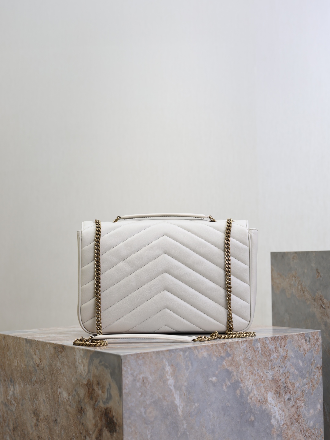 Saint Laurent Loulou Large Bag In Leather