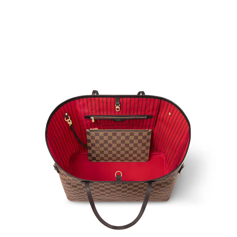 Louis Vuitton Damier Ebene Canvas Neverfull GM N40597