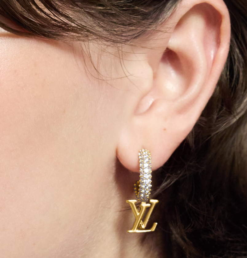 LOUIS VUITTON M01732 LV Iconic Earrings