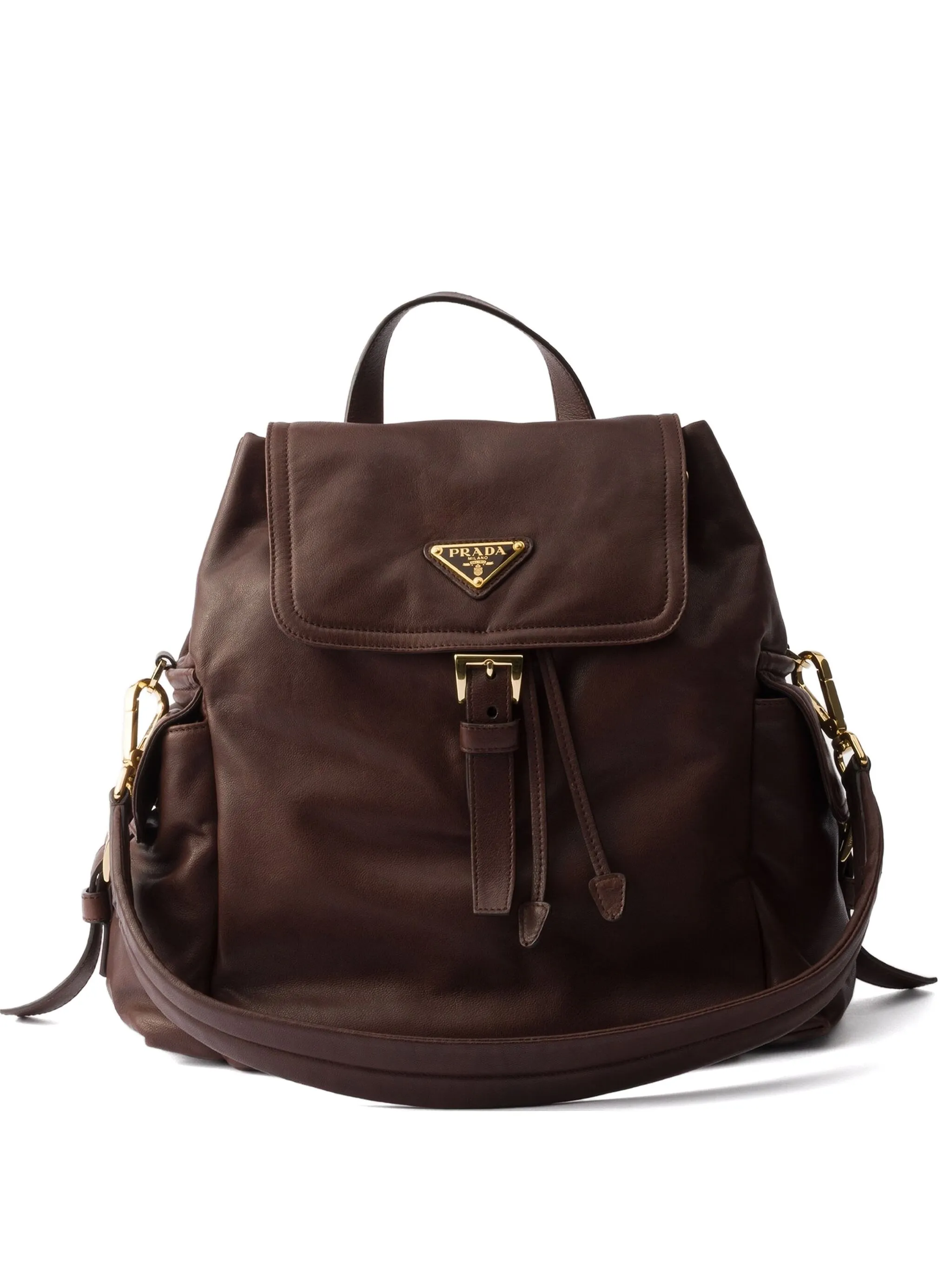 Prada medium Explore leather backpack