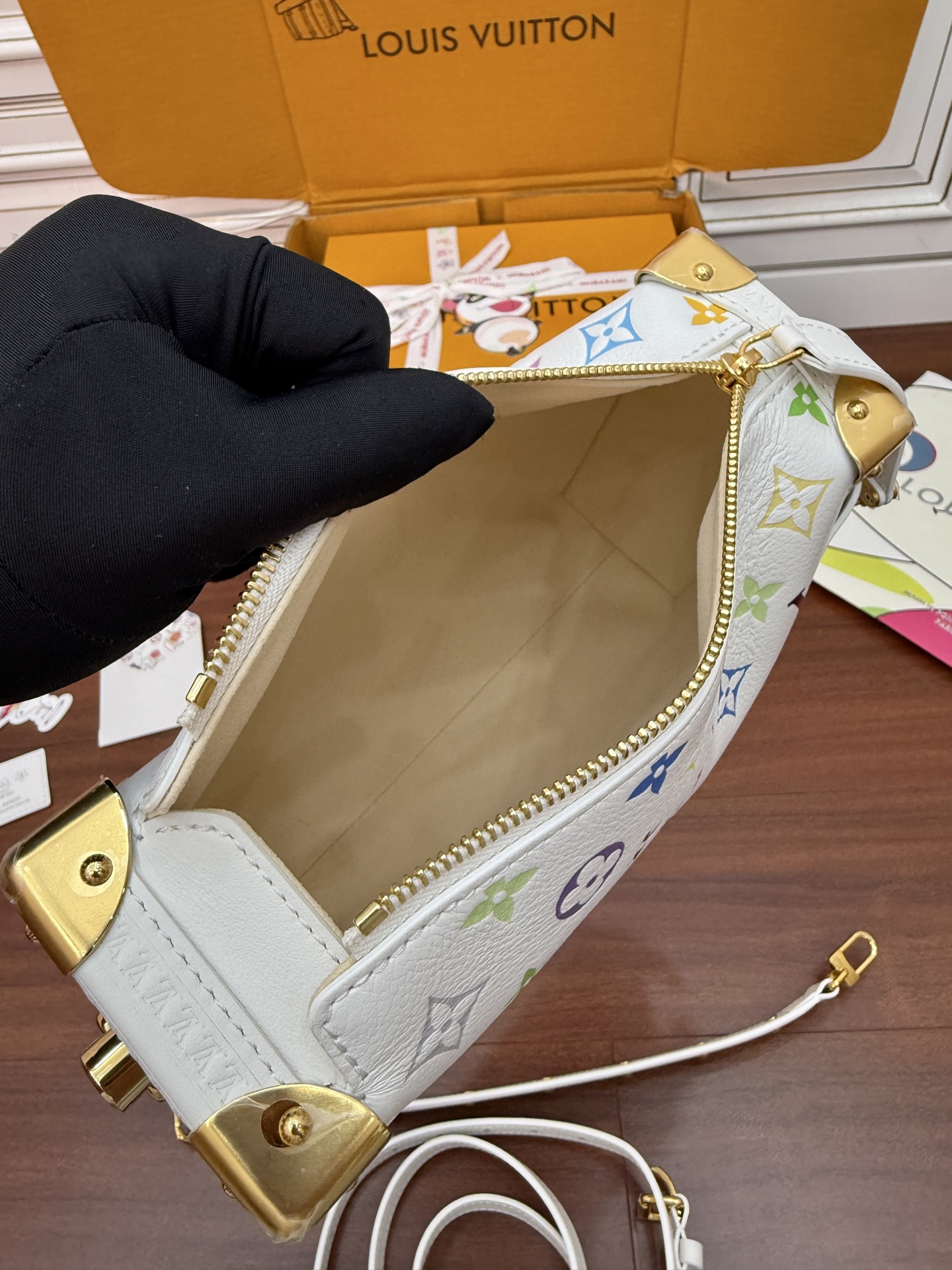 LOUIS VUITTON M14046 LV x TM Side Trunk MM