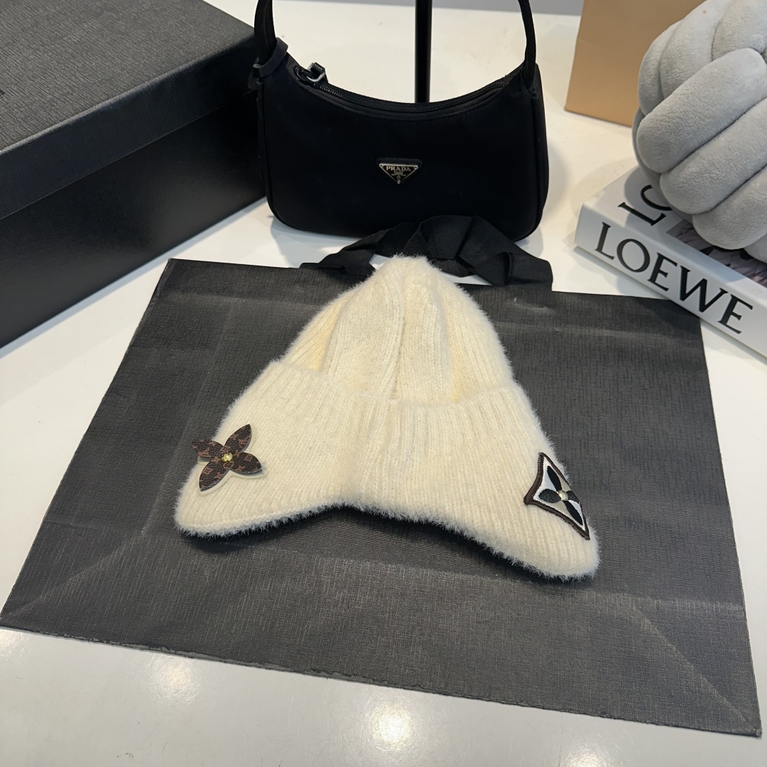 Louis Vuitton Earflap Beanie