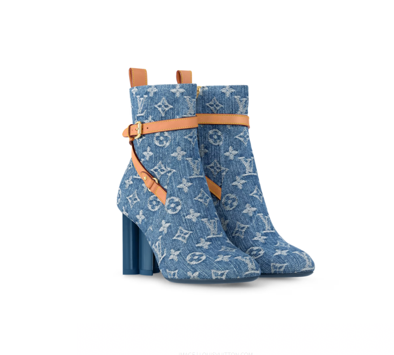 LOUIS VUITTON Silhouette Ankle Boot