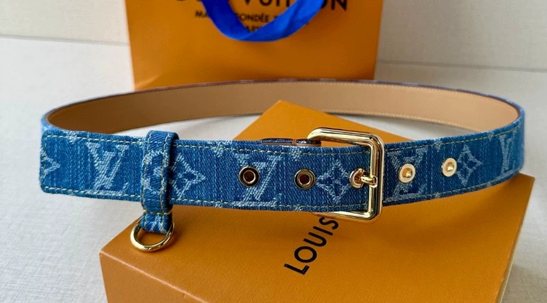LV Flowergram Ardillon Belt