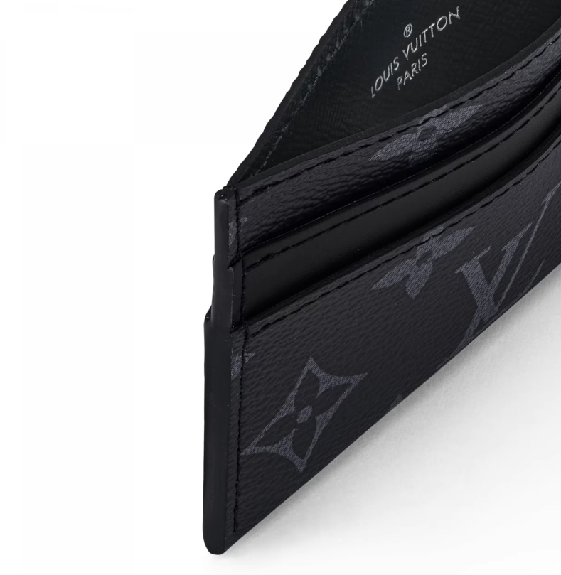Louis Vuitton M62170 Double Card Holder Monogram Eclipse
