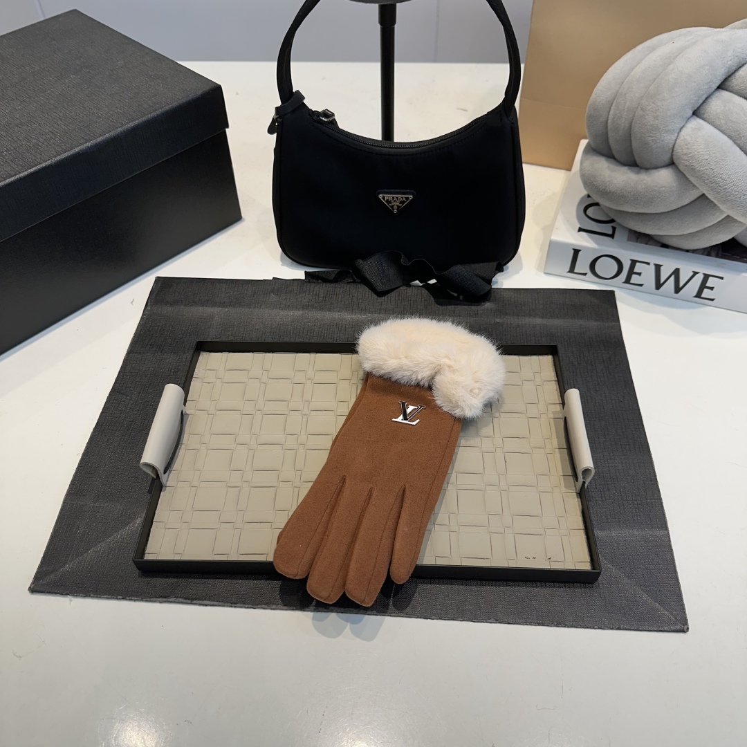 Louis Vuitton Wool Gloves