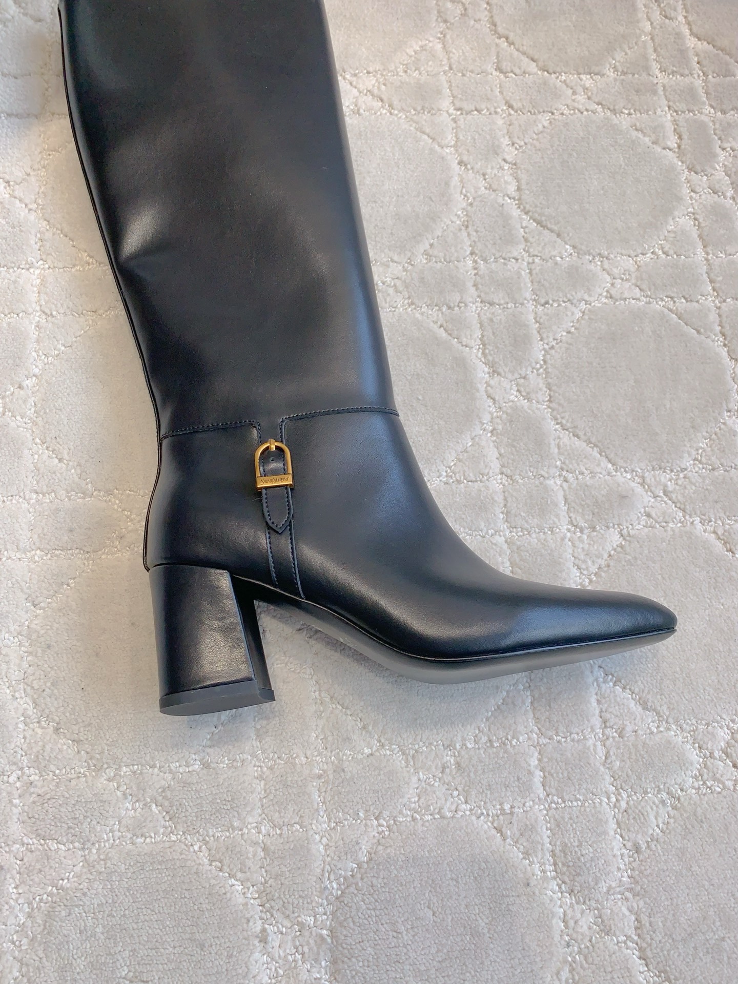 YSL JULIA boots in smooth leather