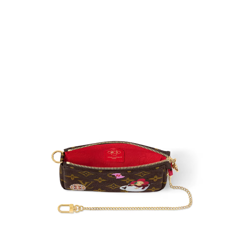 Louis Vuitton M12205 Mini Pochette Accessoires Candy Red