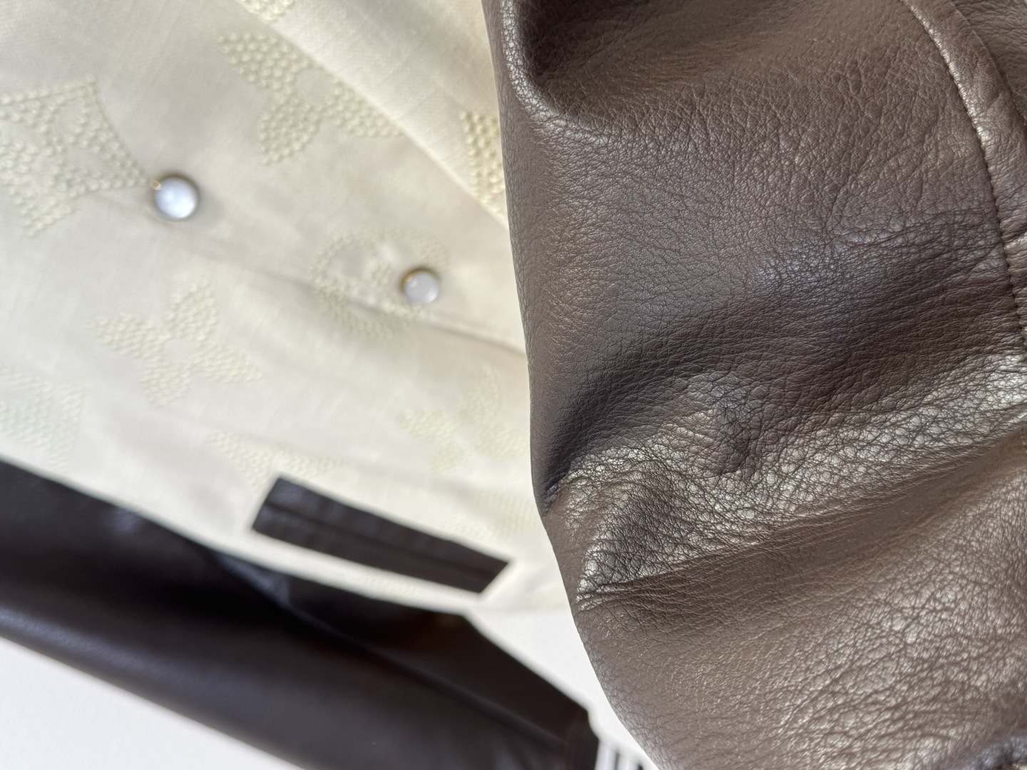 LOUIS VUITTON Embroidered Baseball Jacket