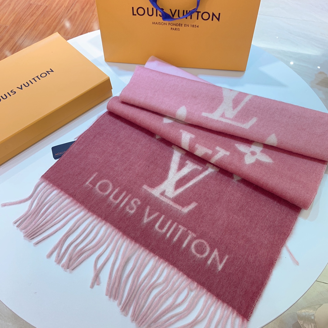 LOUIS VUITTON M77375 Reykjavik Gradient Scarf
