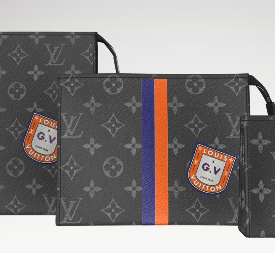 LOUIS VUITTON P01957 Customisable Trio Toilet Pouch Mon Monogram